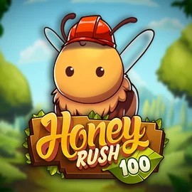 Honey Rush 100 online game logo by Play’n GO on coolzino-casino.org